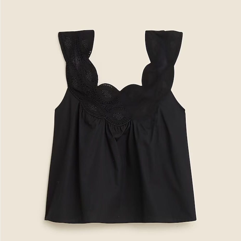 J. Crew Swingy Lace Top